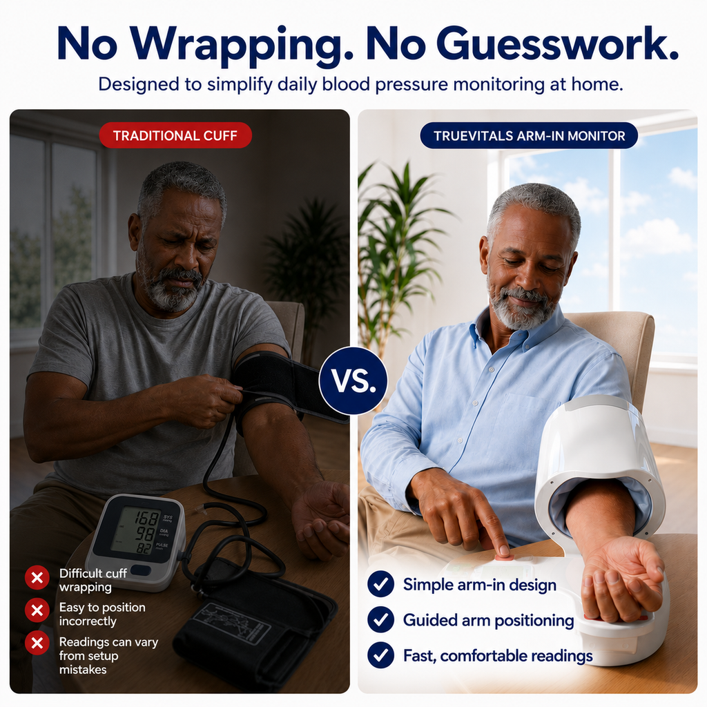2- TrueVitals™ Clinical Arm Blood Pressure Monitor (Copy)