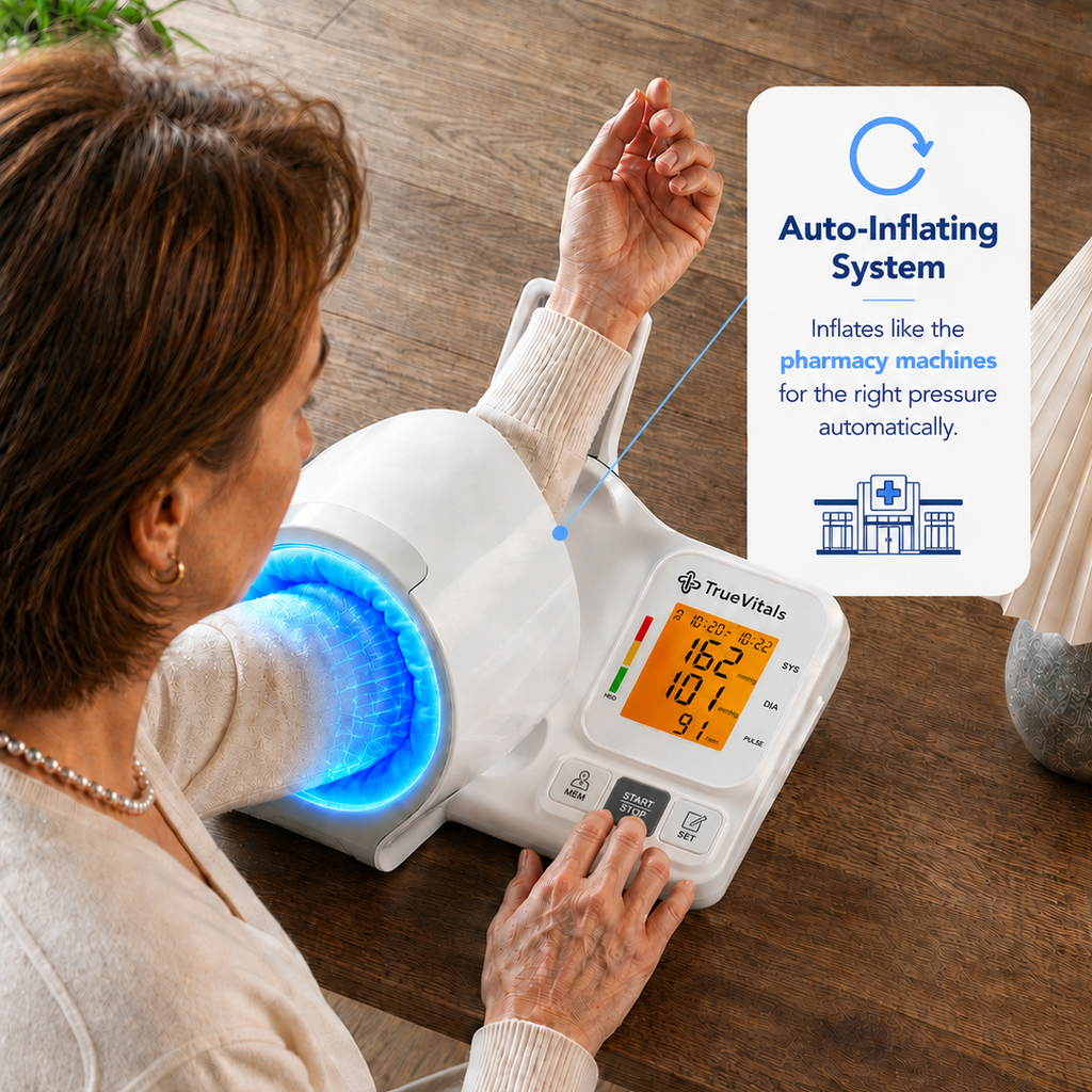 2- TrueVitals™ Clinical Arm Blood Pressure Monitor (Copy)